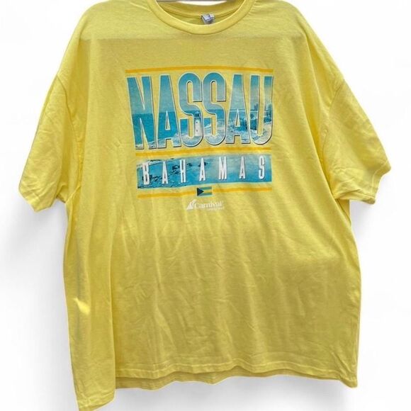 Gildan Other - Y2K Carnival Nassau Bahamas Graphic Tee
